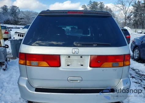 2003 Honda Odyssey Exl z USA, uszkodzony, nr VIN 5FNRL18923B046992